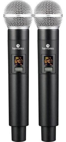 Microfone Sem Fio Harmonics Hsf200-2