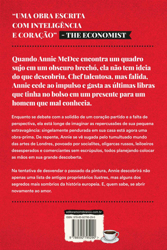 A improbabilidade do amor, de Rothschild, Hannah. Editorial Editora Morro Branco Ltda,Knopf, capa mole em português, 2018