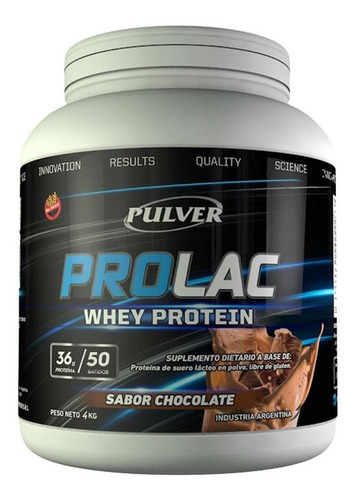 Pulver Prolac Whey Protein 4000 G - 100 Sv Proteina