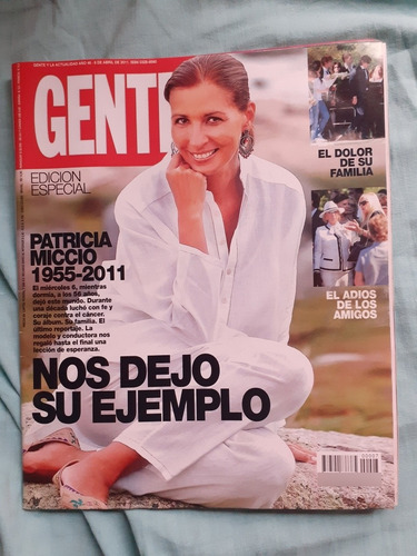 Revista Gente Patricia Miccio Muerte Edición Especial (Usado)