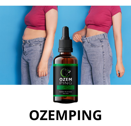 Ozemping Gotas 30ml Imediato 1 Mes Sabor Neutro