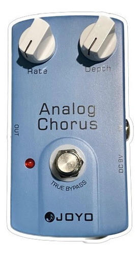Pedal De Efecto Joyo Vintage Analog Chorus Jf-37 Celeste