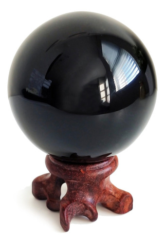 Mina Heal Bola De Cristal De Obsidiana Para Bola De Fengshui