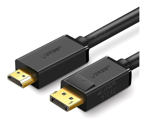 Cabo Displayport Para Hdmi - Ugreen Original 2m 4k Blindado 