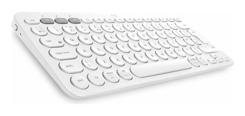 Imagen 1 de 6 de Teclado Wireless Logitech K380 Español Qwerty Blanco