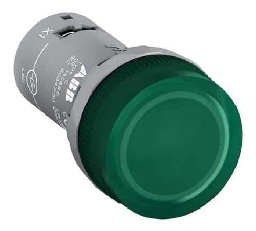 Lampara Piloto Verde Cl2-515g 110-130 Vdc Abb Pkg. 10 Pz
