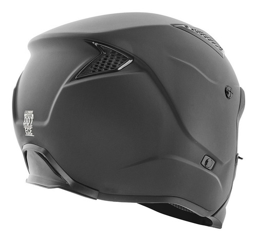 Casco Speed & Strength Ss2400 Solid Negro Mate Para Moto