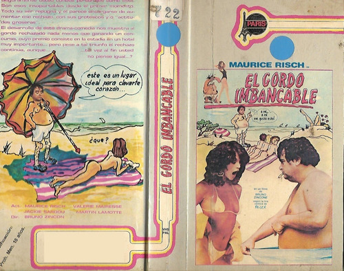 El Gordo Imbancable Vhs Gros Dégueulasse