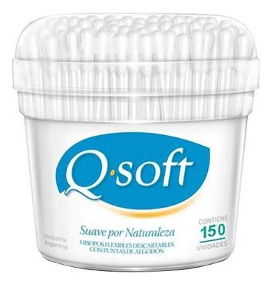 Q-soft Hisopos X 150 Unidades Pack X3