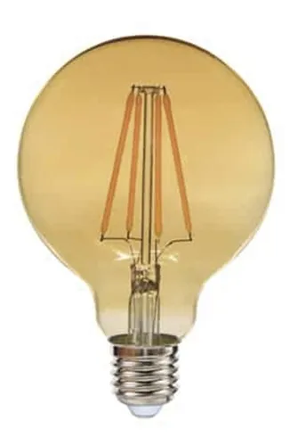 Pack 10 Ampolleta Led E-27 Filamento 4w G80 / Hb Led