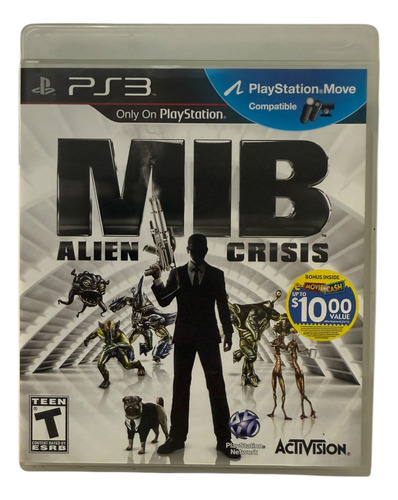 Mib Men In Black Alien Crisis Para Playstation 3 Físico (Usado)