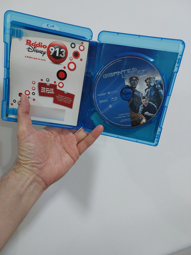 Blu-ray Gigante De Aço Edição Especial Na Lata E Cards