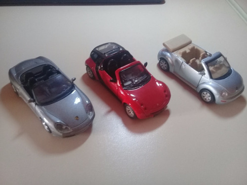 Miniaturas Conversível (smart Rc, Volks Nb, Porsche Boxter)