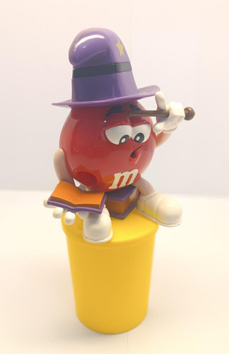 Dispenser M&m M E M Mem Original Grande Feiticeiro Mago Mági (Usado)