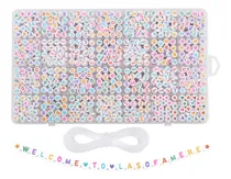 Comprar Kit De Cuentas Acrílicas Coloridas Manualidades Teletiendauy