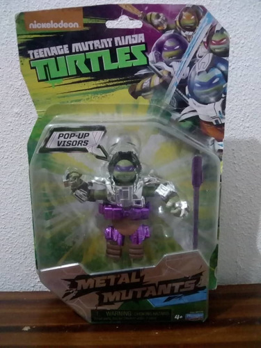Imagen 1 de 1 de Tortugas Ninja Articuladas Marca Nickelodeon