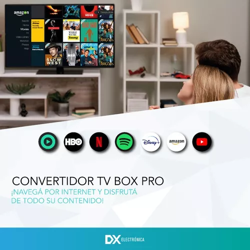 Convertidor Smart Tv Nictom 1gb Ram T1pro + Control Remoto