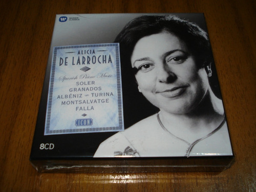 Box Alicia De Larrocha / Contiene 8 Cd (nuevo Y Sellado)