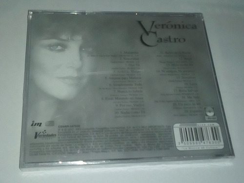 Verónica Castro Cd 20 Exitos Im Discos 2012 Nuevo