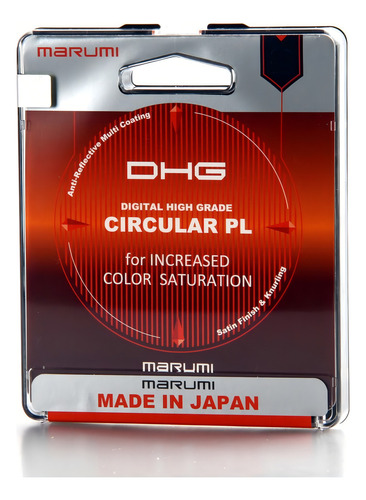 Filtro Polarizador Circular Pld Dhg Marumi P/ Lente Ø 62mm