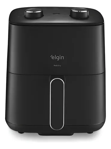 Fritadeira De Ar Petit Fry Elétrica 3.7l Preta Elgin Cor Preto