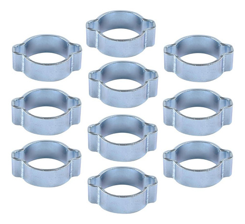 Acero Doble Oreja Crimp O Clips Manguera Tubos Abrazaderas