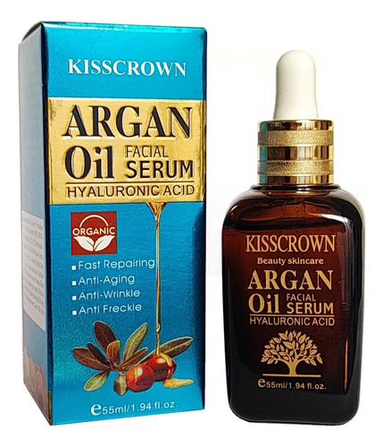 Serum Ácido Hialuronico + Aceite De Argán Aclarante Antiedad Tipo de piel Todo tipo de piel