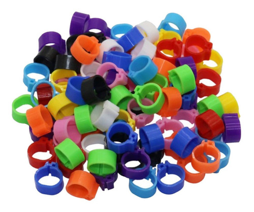 100 Unids/lote 100 Pcs Multicolor 100 Pcs Multicolor 8x7mm