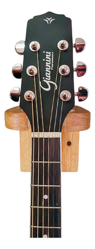 Suporte De Parede Para Violão Guitarra Baixo Madeira