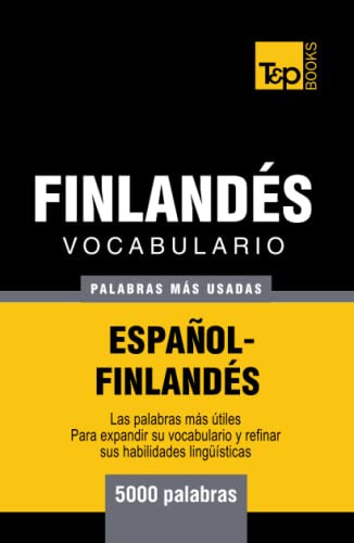 Vocabulario Español-finlandes - 5000 Palabras Mas Usadas  