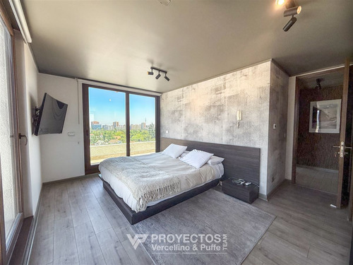 Exquisito Penthouse Con Azotea Venta De 3 Dorm. En Vitacura