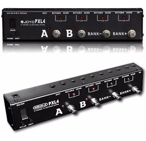 Efectos Pedal De Guitarra Joyo Pxl4 Controlador Para Pedales