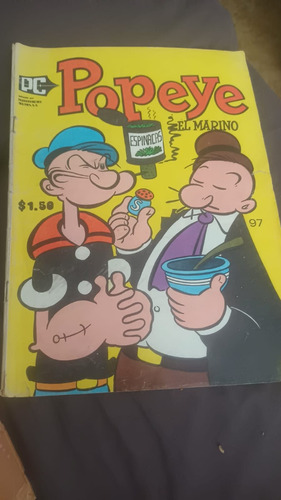 Popeye El Marino No.97 Comic Editorial Colmex Año-1972