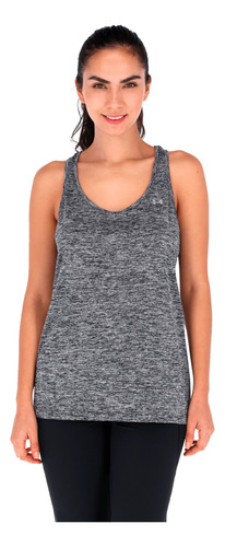 Tank Under Armour Entrenamiento Tech Twist Mujer Gris