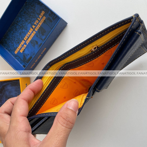 Imagen 5 de 10 de Billetera Boca Juniors Con Licencia Oficial