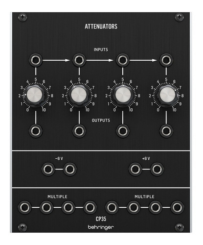 Módulo behringer cp35 atenuadores