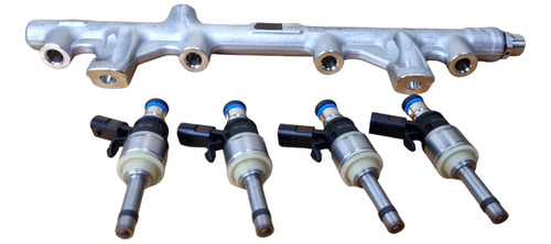 Kit Riel 06q133317b + Inyectores 06k906036m De Golf Tsi Tfsi