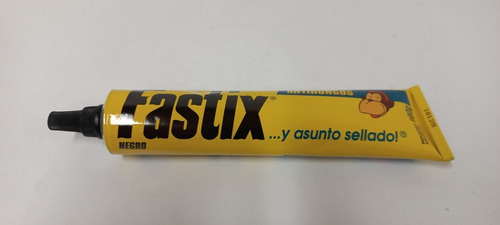 Imagen 5 de 8 de Sellador Sintetico Fastix Antihongos Negro De 100 Grs