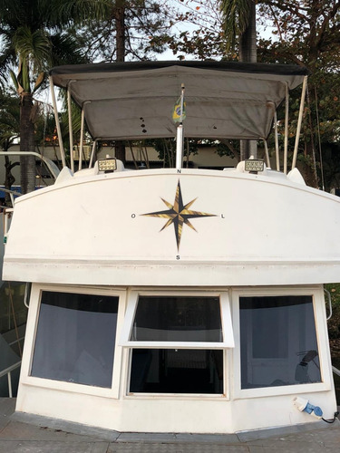 Barco Lancha Trawler 46 Pes Diesel Ñ Catamara Iate