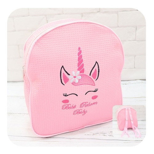 Bebê Reborn Boneca Real Com Mochilinha E Acessórios