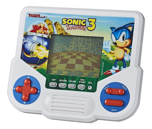 Tiger Electronics Sonic The Hedgehog 3 Electrónica Lcd De Vi