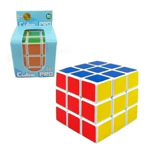 Cubo Mágico 3x3 Iniciante Rubik Ark Toys Simples Criança Cor da estrutura Branco