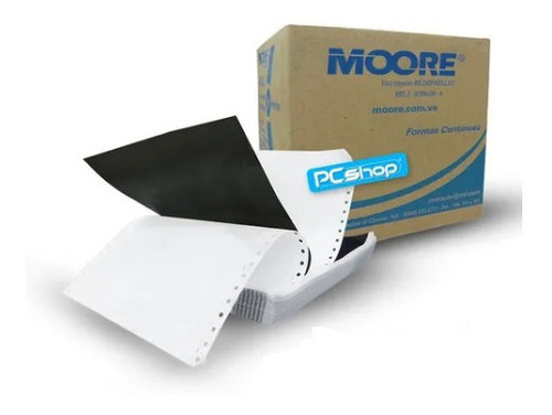 Papel Forma Continua Carta 9 1/2 X 11 3 Partes Moore