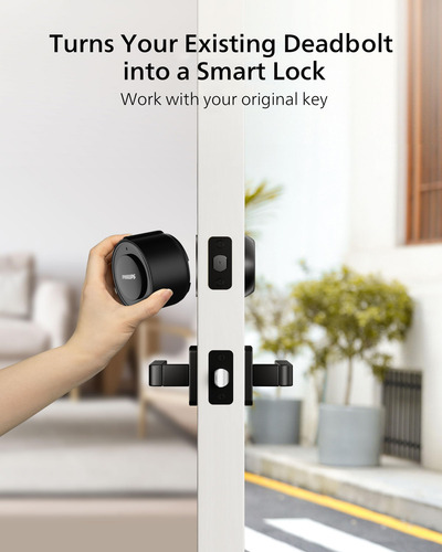 Smart Lock Philips Wi-fi Com Teclado, Entrada De Impressão D