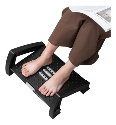 Reposapies De Oficina Ajustable En 6 Niveles De Altura