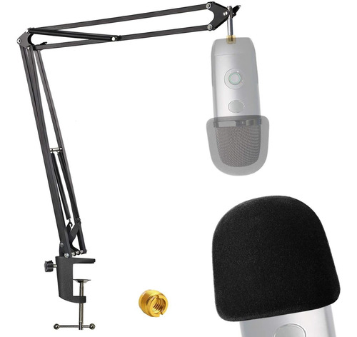 Brazo Articulado Con Pop Filter Para Blue Yeti X 