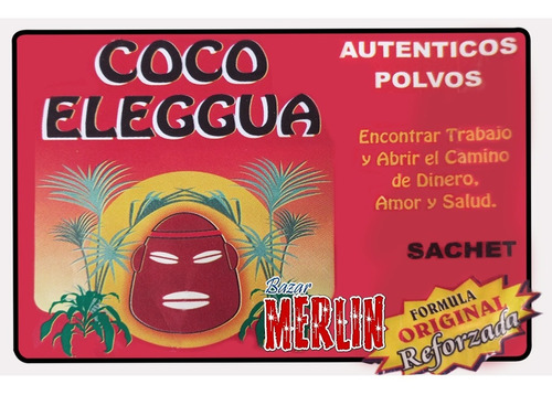 Polvo Original De Coco Elegguá / Formula Reforzada