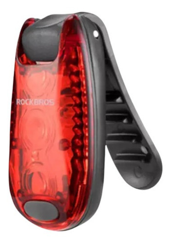 Imagen 2 de 2 de Luz De Clip Para Bicicletas Resistente Al Agua Rockbros