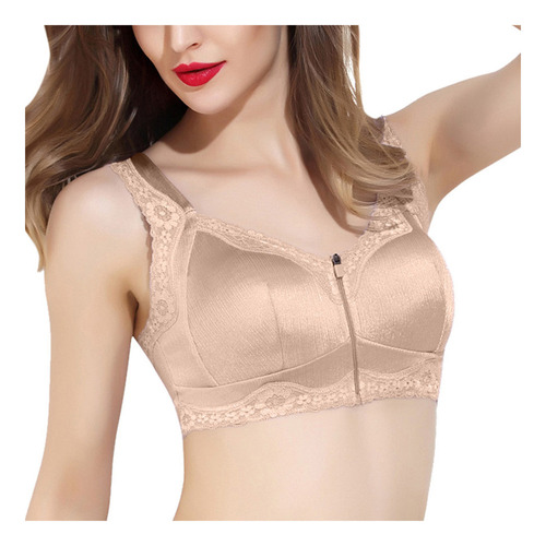 Sujetador Inalámbrico Casual Para Mujer, Antiflacidez, Con C