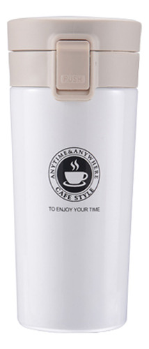 Taza De Viaje Aislante De Acero Inoxidable, Doble Pared, Tap